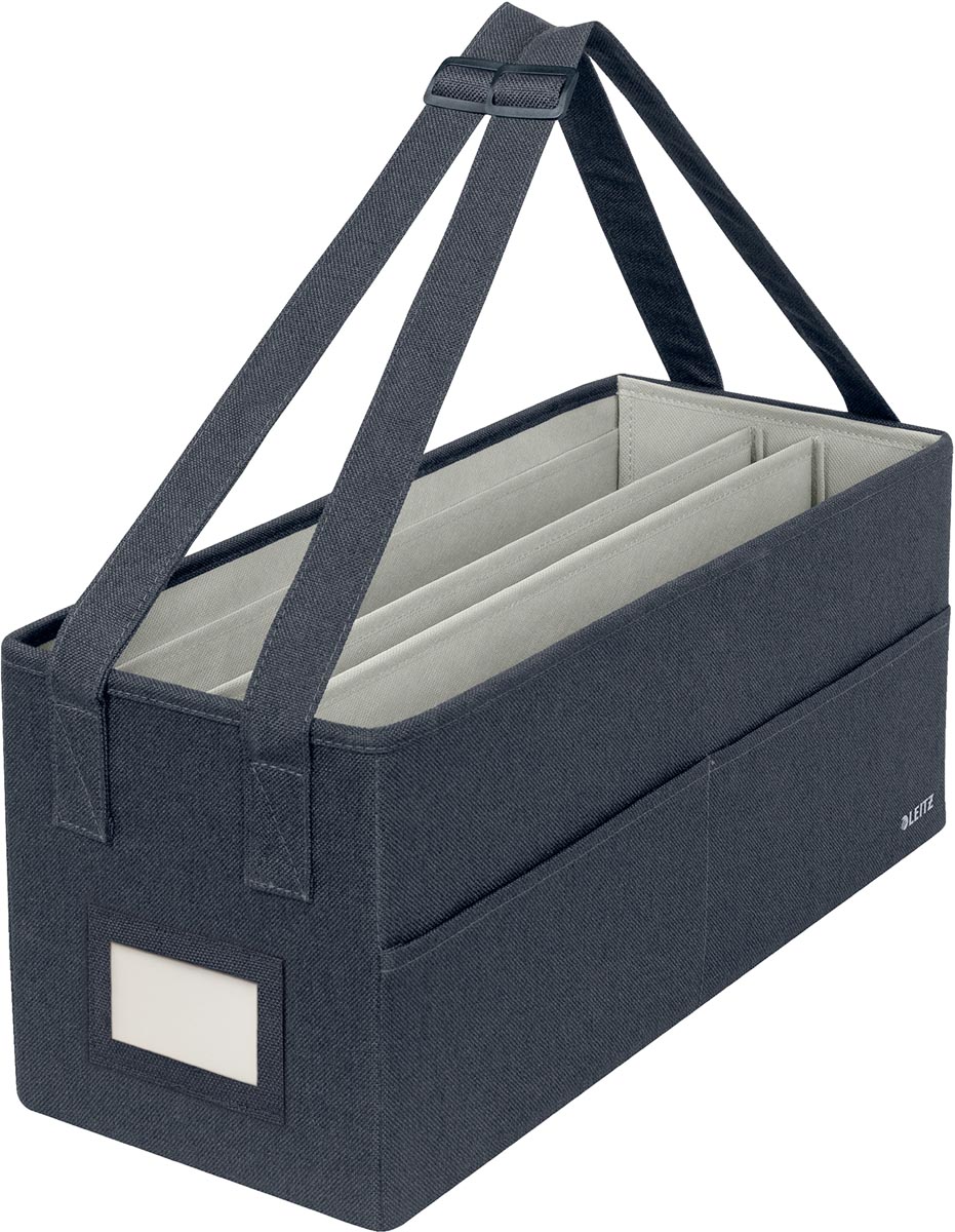 Leitz draagbare bureau organizer Hot Desking, met draagriemen, grijs