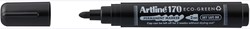 Artline permanent marker Drysafe 170 Eco-Green, 2 mm, ronde punt, zwart