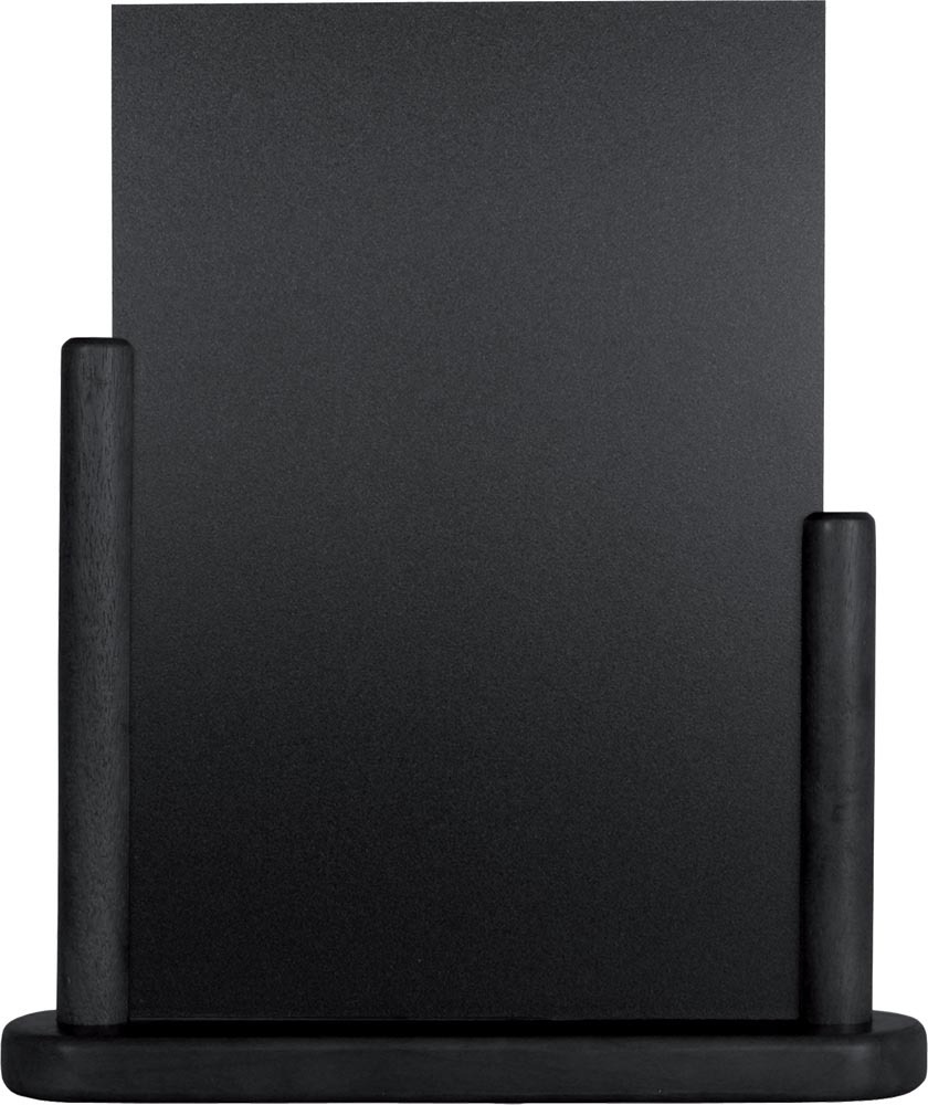 Securit tafelkrijtbord Elegant ft A4, zwart