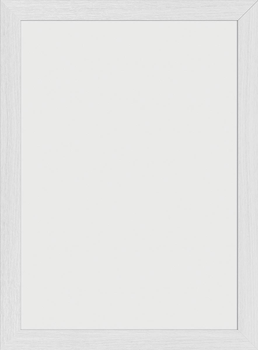 Securit krijtbord Woody, wit, ft 40 x 30 cm, hout met witte lakafwerking afbeelding
