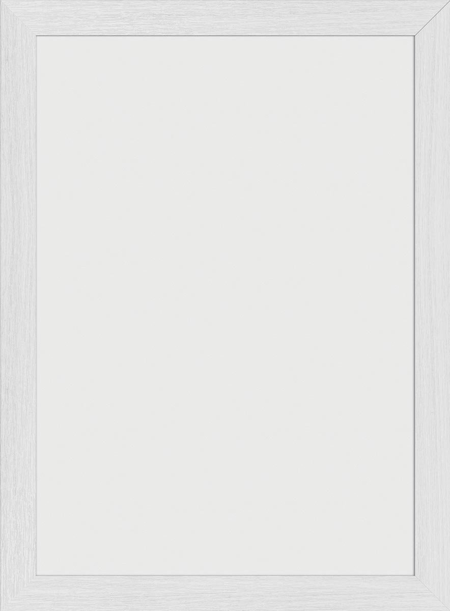 Securit krijtbord Woody, wit, ft 40 x 30 cm, hout met witte lakafwerking