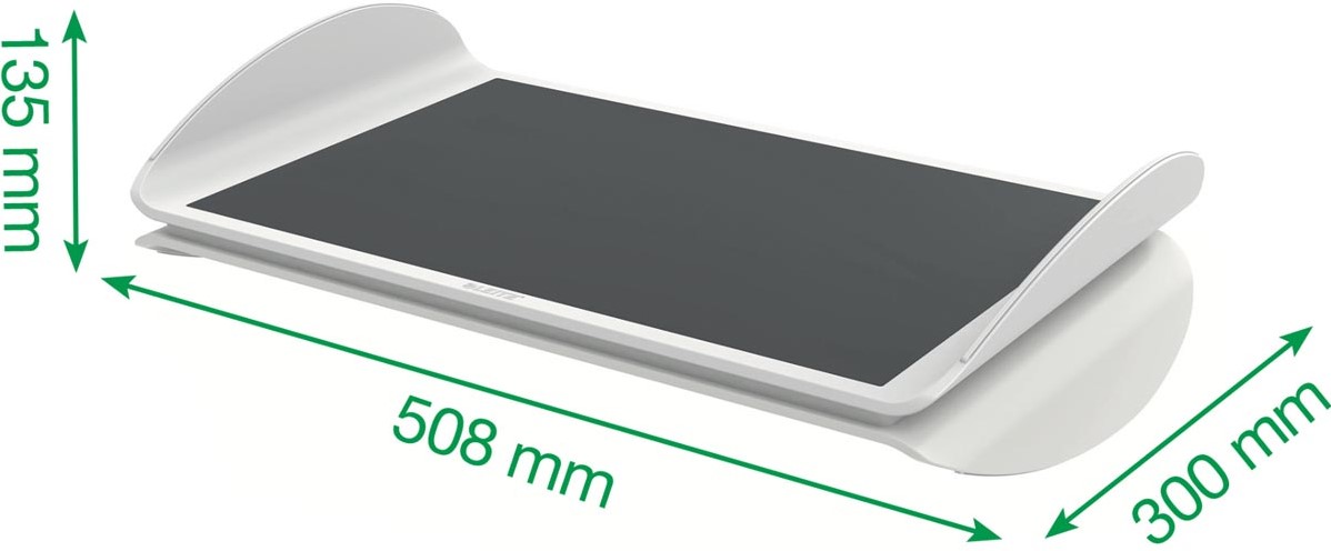 Laptopstandaard Leitz Ergo verstelbare multihoek wit