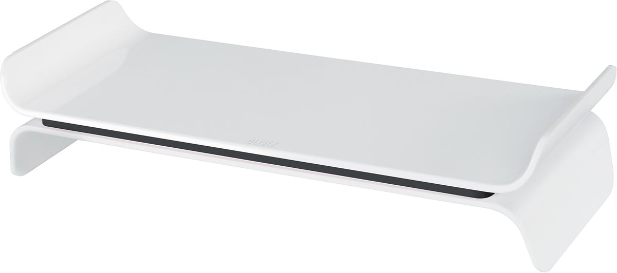 Leitz Ergo WOW verstelbare monitorstandaard, wit-zwart Leitz Ergo WOW verstelbare monitorstandaard, wit-zwart