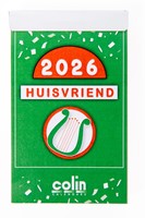 Bloc Éphéméride 2026 – 120 X 82 Mm – Date à Gauche – Calendrier Bureau Pratique – Organisation Quotidienne