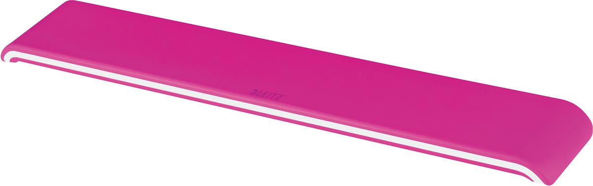 Leitz Ergo Wow toetsenbord polssteun, roze Leitz Ergo Wow toetsenbord polssteun, roze