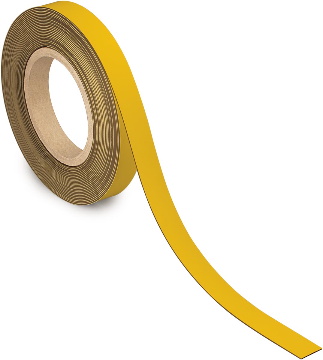 MAUL magnetisch etiketband beschrijf- en wisbaar, 10mtx20mm, geel MAUL magnetisch etiketband beschrijf- en wisbaar, 10mtx20mm, geel