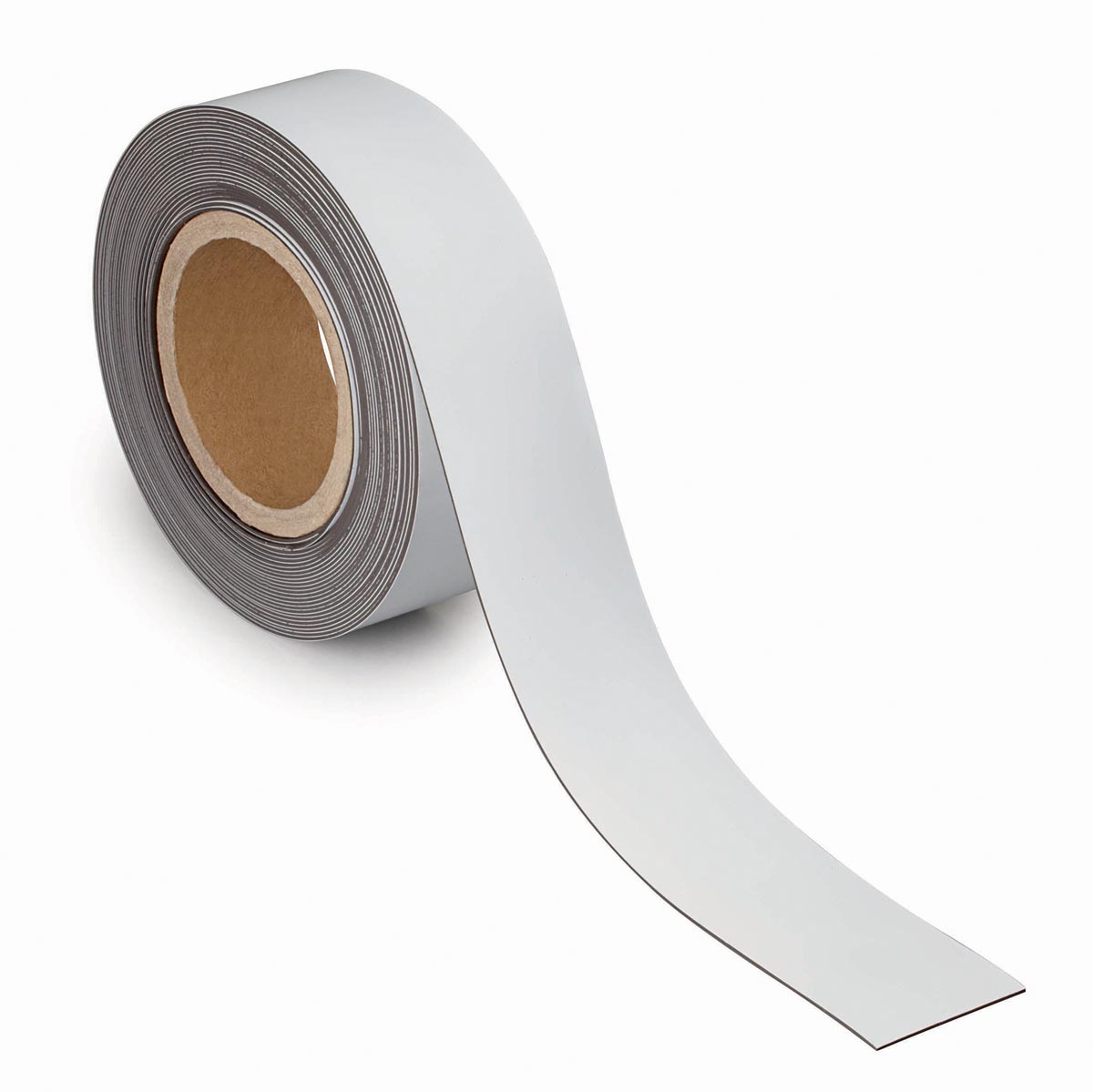 MAUL magnetisch etiketband beschrijf- en wisbaar, 10mtx50mm, wit afbeelding