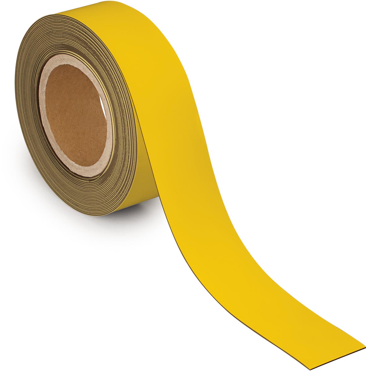 MAUL magnetisch etiketband beschrijf- en wisbaar, 10mtx50mm, geel MAUL magnetisch etiketband beschrijf- en wisbaar, 10mtx50mm, geel