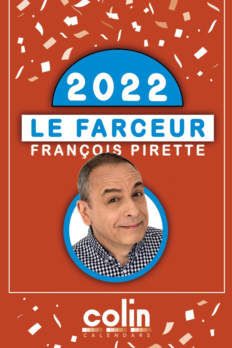 Dagblokkalender Le Farceur François Pirette 2022