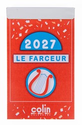 Dagblokkalender Le Farceur François Pirette 2027