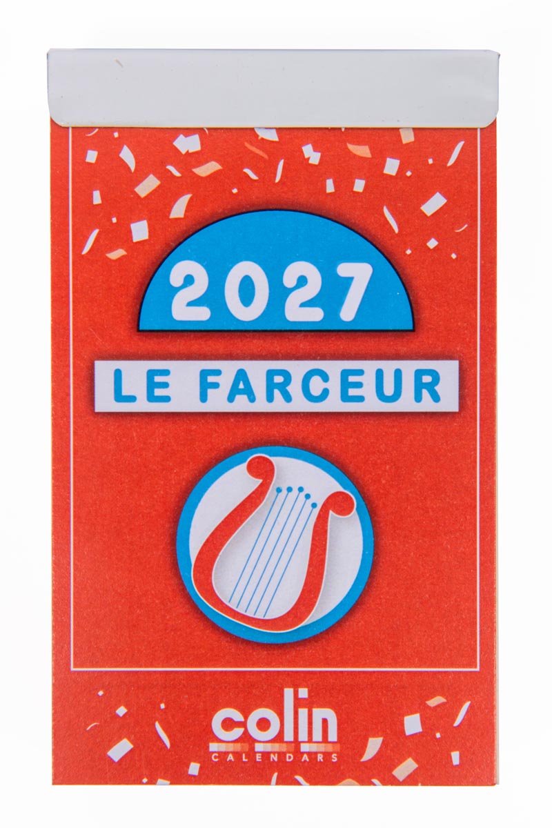 Dagblokkalender Le Farceur François Pirette 2027