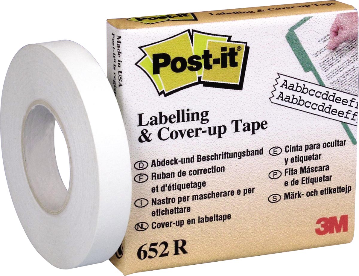 Post-it navulling correctietape 8 mm afbeelding