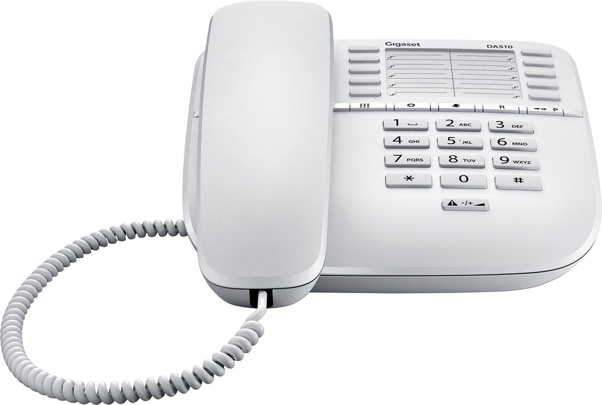 Gigaset DA510 vaste telefoon, wit