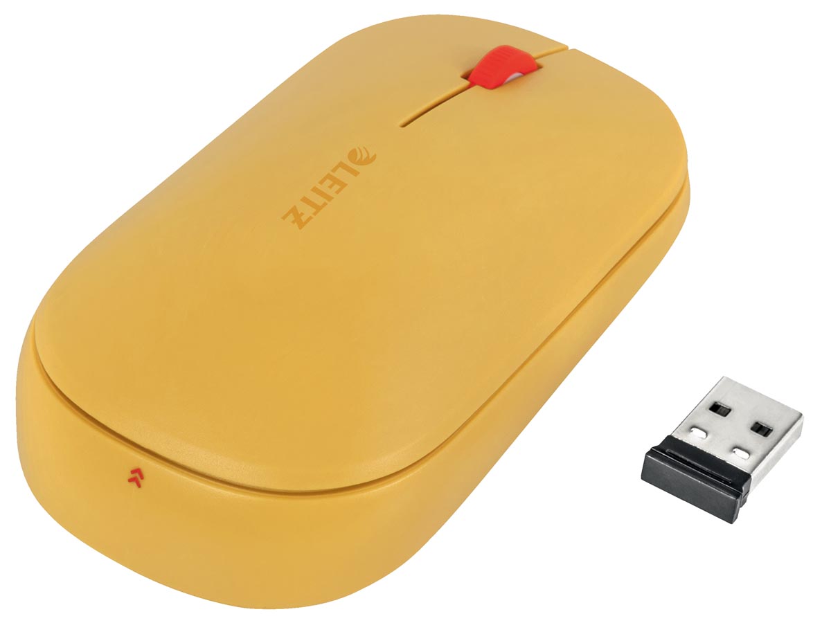 Leitz Cosy draadloze muis, geel afbeelding