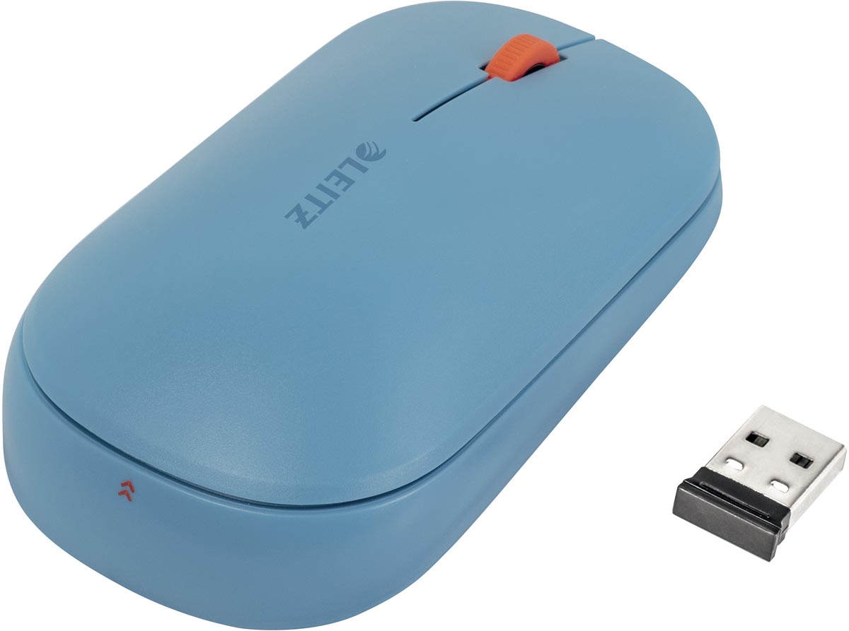 Leitz Cosy draadloze muis, blauw