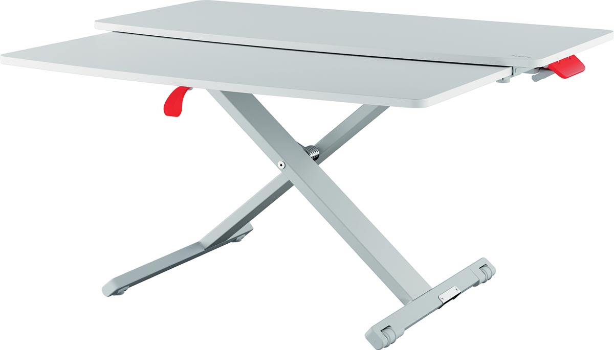 Leitz Ergo Cosy Zit/Sta bureau, met schuiflade afbeelding