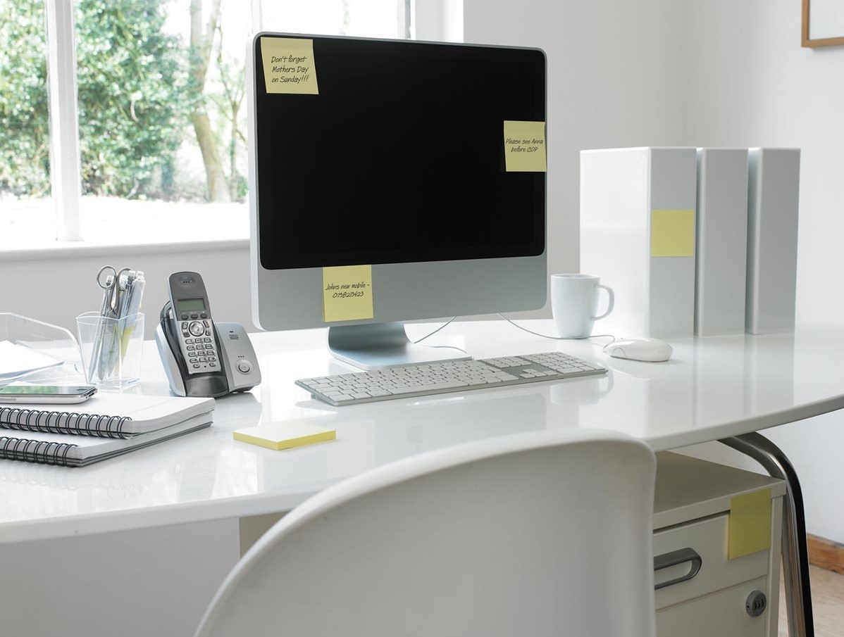 Terug kijken verzending Besmetten Post-it Notes, ft 38 x 51 mm, geel, blok van 100 vel bij VindiQ Office