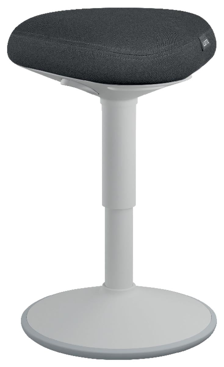 Leitz Ergo actieve Zitkruk met comfortzitting, lichtgrijs afbeelding