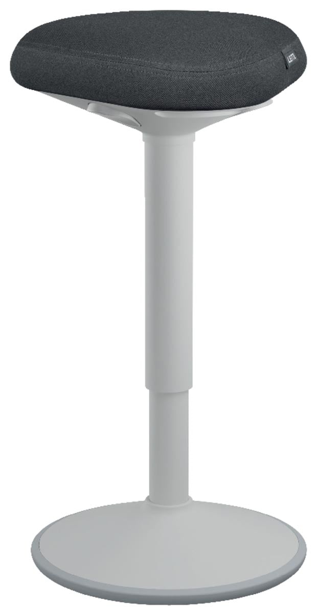 Leitz Ergo actieve Zit/Sta kruk met comfortzitting, lichtgrijs afbeelding