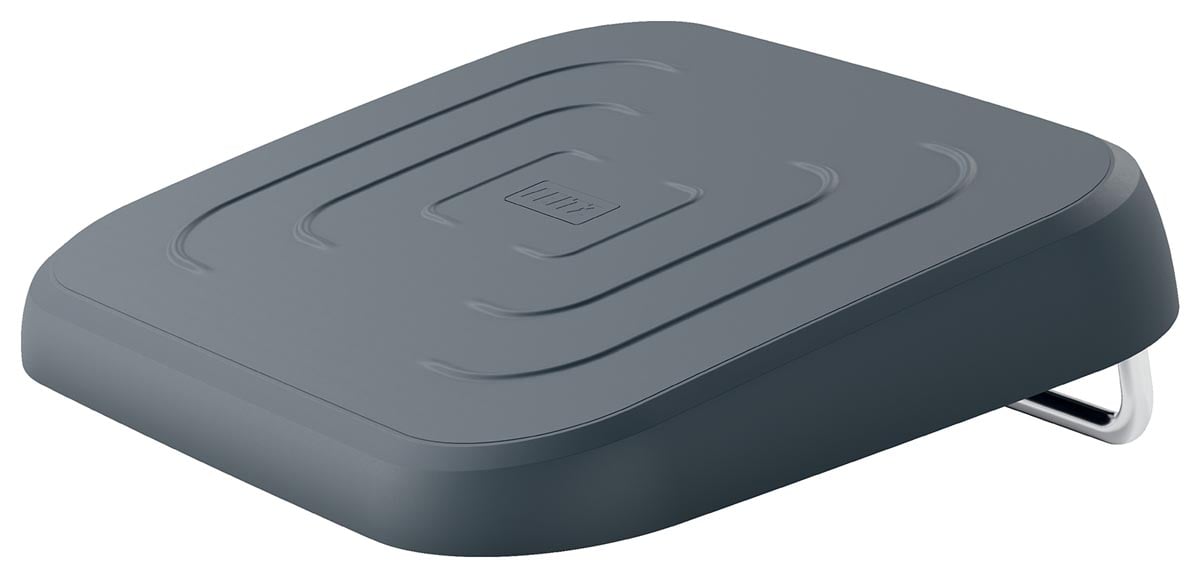 Leitz Ergo Verstelbare Bureau Voetensteun - 80% gerecycled plastic - Grijs