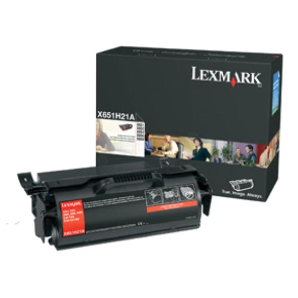 Lexmark Tonercartridge zwart return program - 36000 pagina's - X654X11E
