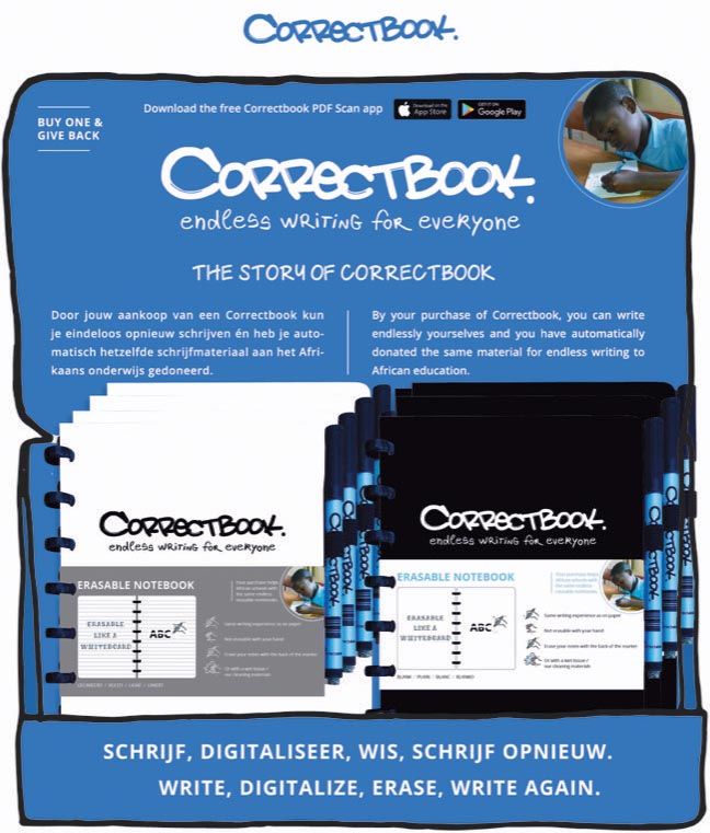 Correctbook Display Met 20 Herbruikbare Schriften huismerk kopen in de aanbieding