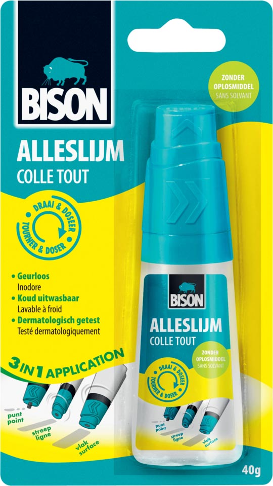 Bison alleslijm draai & doseer 40 g