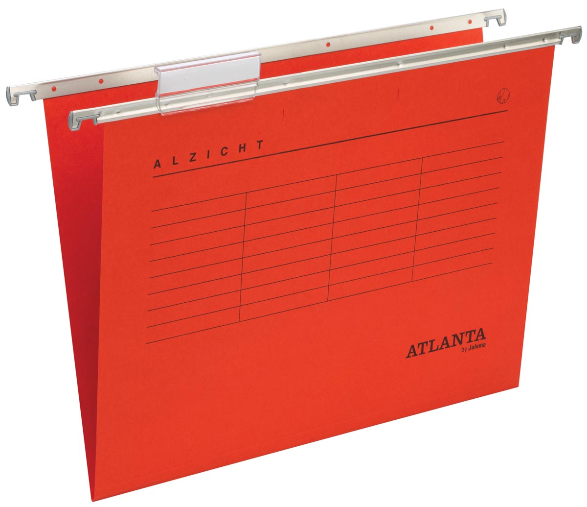 Atlanta hangmappen Alzicht Spectrum ft folio, V-bodem, rood