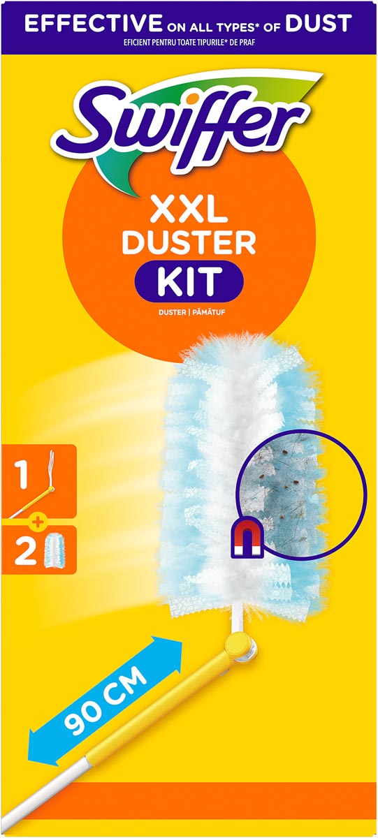 Swiffer Duster XXL kit + 2 stofdoekjes afbeelding