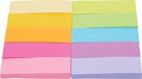 Post-It notes markers, 50 blaadjes, pak van 10 blokken, geassorteerde kleuren-2