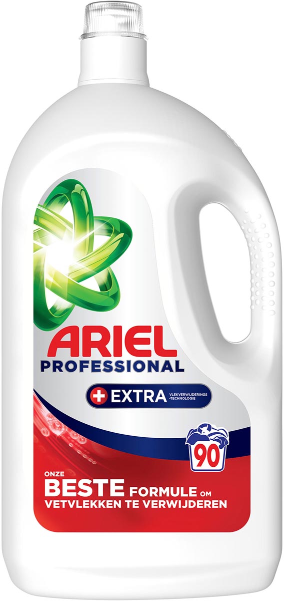 Ariel Professional Extra wasmiddel, fles van 4,95 liter, 110 wasbeurten