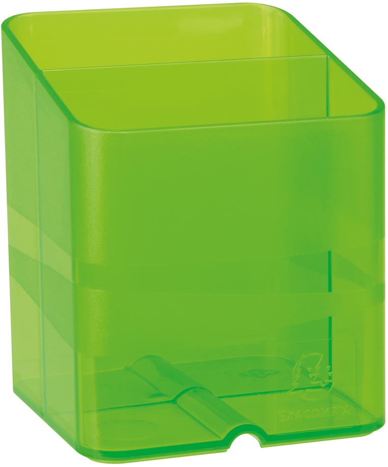 Exacompta pennenbakje PEN-CUBE, doorschijnend groen