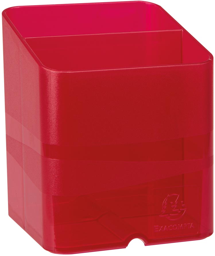 Exacompta pennenbakje PEN-CUBE, doorschijnend roze