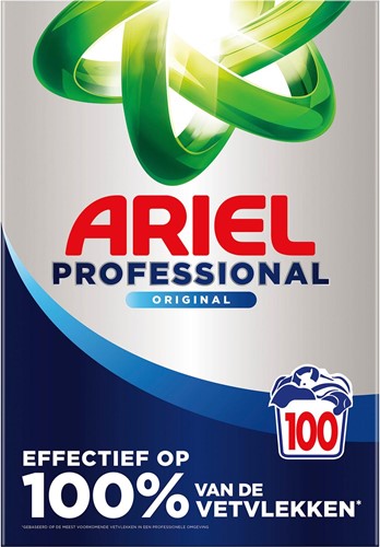 Ariel Professional Regular lessive en poudre, boîte de 5,5 kg, 100 doses