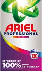 Ariel Professional Color lessive en poudre, boîte de 6,6 kg, 120 doses