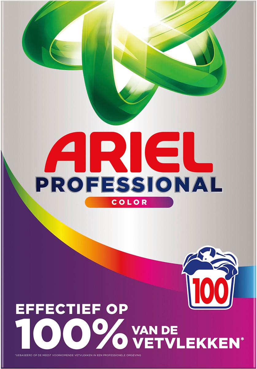Ariel Professional Color waspoeder, doos van 5,5 kg, 100 wasbeurten