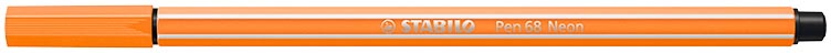 STABILO Pen 68 viltstift, neon oranje
