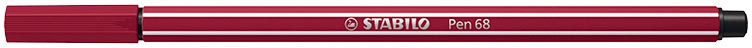 STABILO Pen 68 viltstift, purper