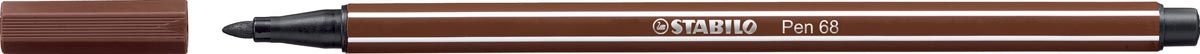 STABILO Pen 68 viltstift, bruin afbeelding