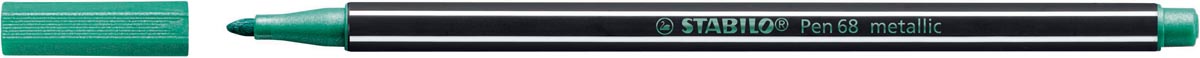 STABILO Pen 68 metallic viltstift, groen