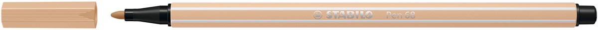 STABILO Pen 68 viltstift, beige