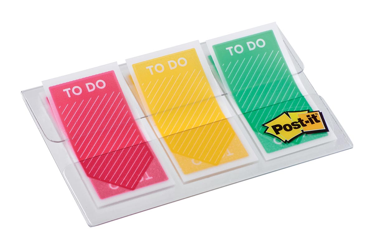 Post-it Index To Do, ft 25,2 x 43,2, pak van 3 x 20 tabs