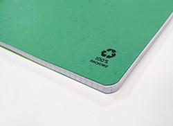 Clairefontaine FOREVER spiraalschrift, gerecycleerd, A4, 90g, 120 blz, gelijnd, geassorteerde kleuren