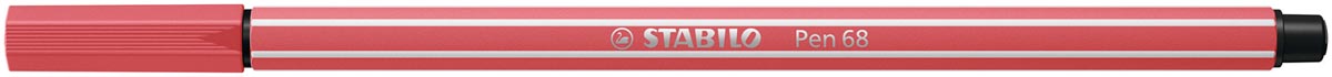 STABILO Pen 68 viltstift, rust red (roestrood) STABILO Pen 68 viltstift, rust red (roestrood)