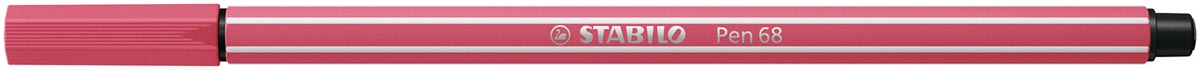 STABILO Pen 68 viltstift, strawberry red (aardbeirood) afbeelding