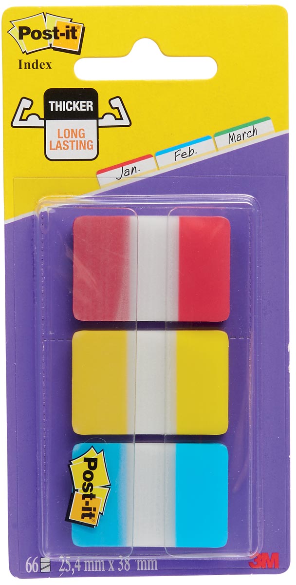 Post It Index Strong Ft 254 X 38 Mm Set Van 3 Kleuren Rood Geel En Blauw 22 Tabs Per Kleur huismerk kopen in de aanbieding Post It Index Strong Ft 254 X 38 Mm Set Van 3 Kleuren Rood Geel En Blauw 22 Tabs Per Kleur huismerk kopen in de aanbieding