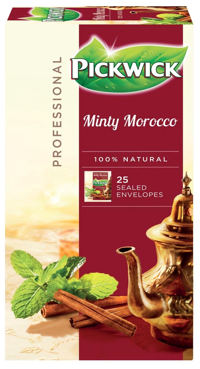 Pickwick thee, Minty Morocco, pak van 25 zakjes afbeelding