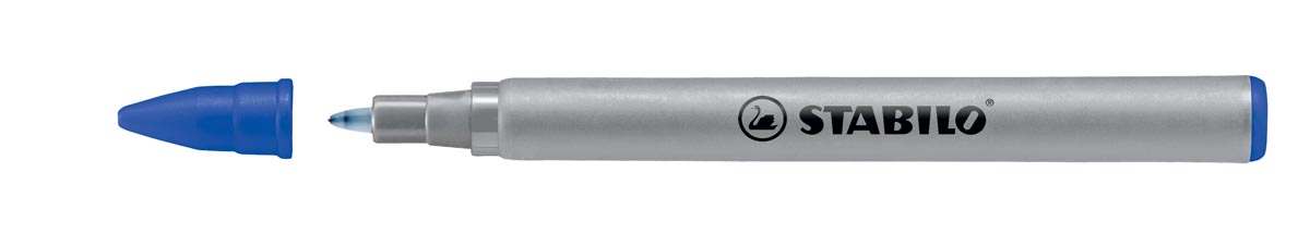 STABILO EASYoriginal rollervulling, fijn, 0,3 mm, doosje van 3 stuks, blauw