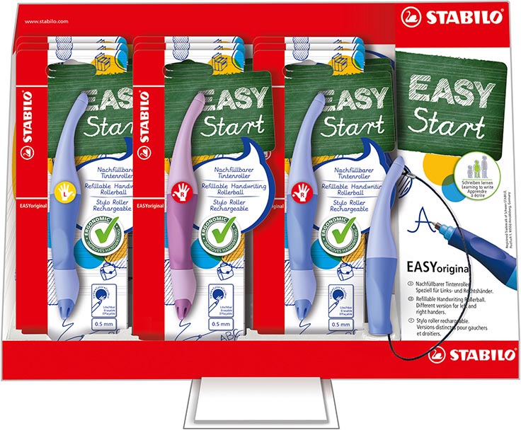 Stabilo EASYoriginal Pastel roller, display 9 stuks