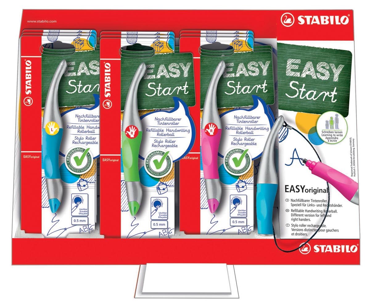 Stabilo Roller Easy Original Metallic Display Met 9 Stuks huismerk kopen in de aanbieding Stabilo Roller Easy Original Metallic Display Met 9 Stuks huismerk kopen in de aanbieding